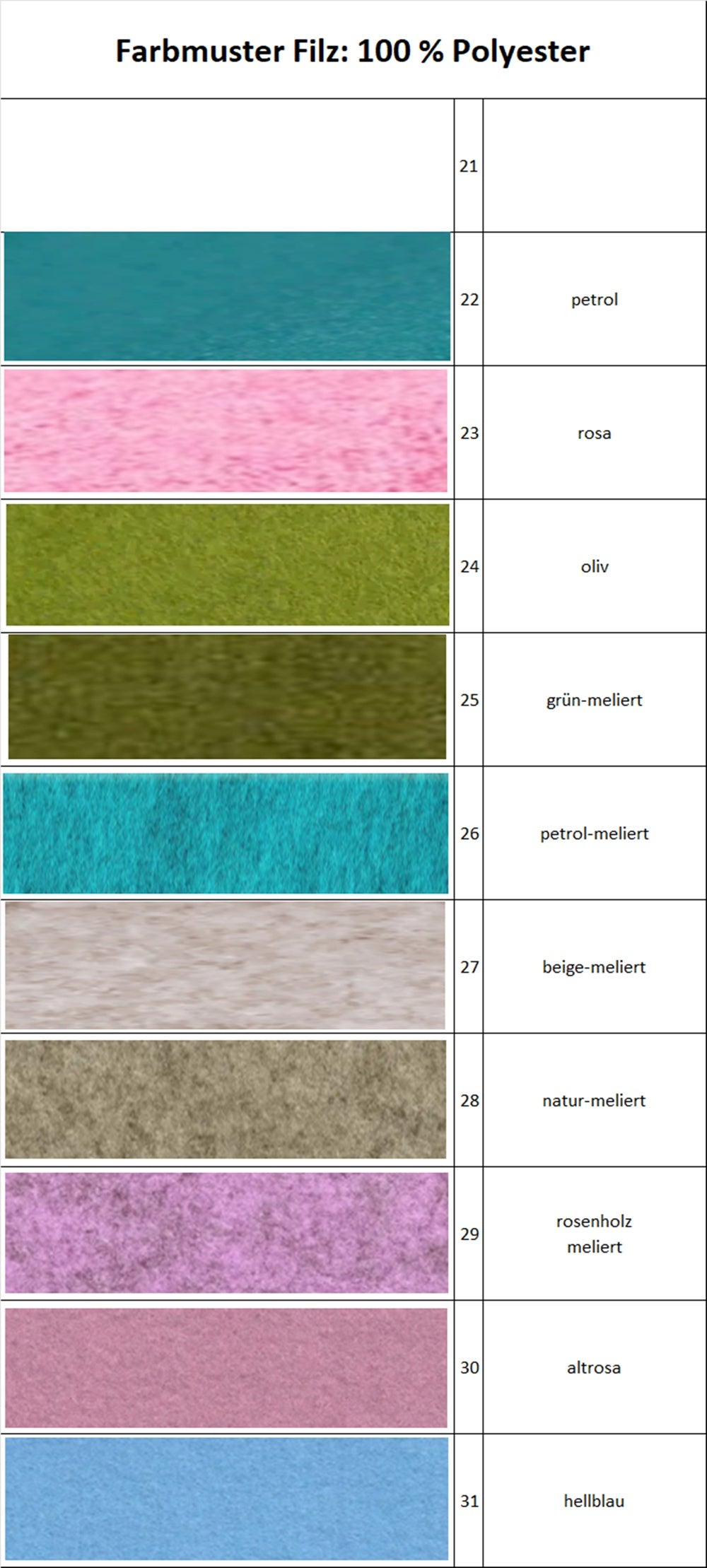 Filzuntersetzer Elch, 5 Größen, 30 Farben