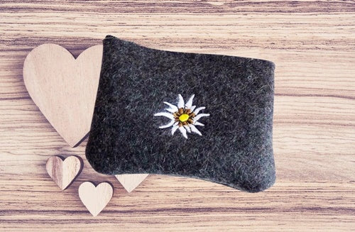 Dirndltasche Edelweiß, Dirndlschürzentasche – StoffAkzente