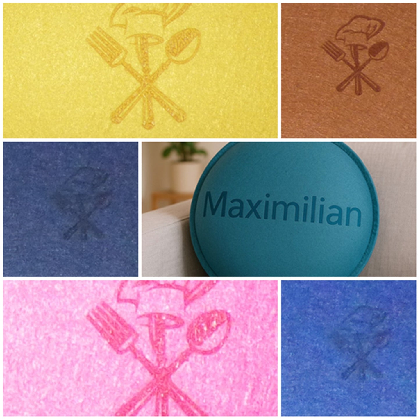 Sitzkissen aus Filz mit Lasergravur – Handgefertigt mit edlem Hirschmotiv