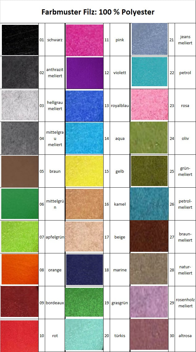 Felt seat cushion, 31x31 cm