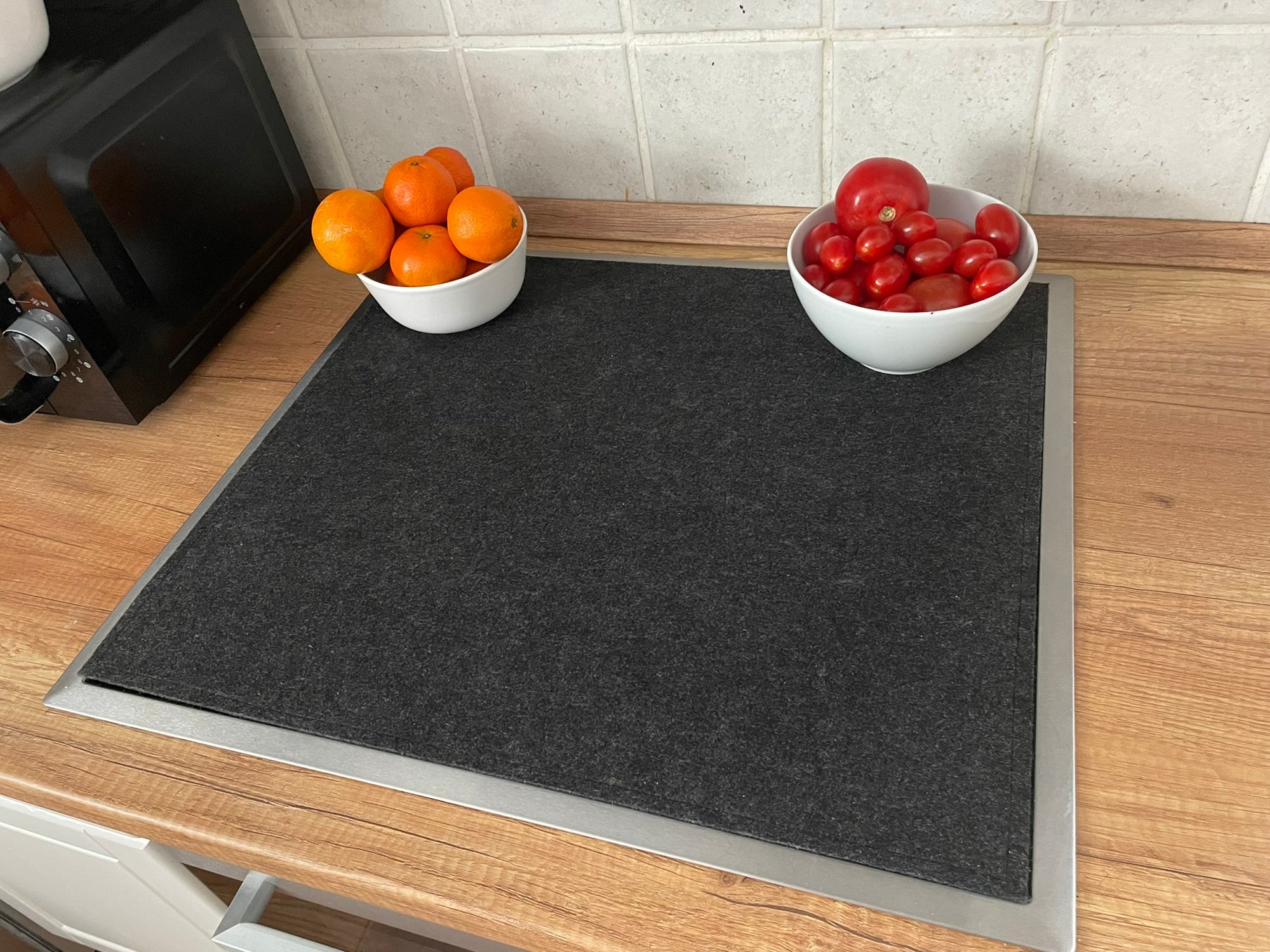 TMK Herdabdeckplatte 90x52cm - Hitzebeständige Glasplatte Für Ceranfeld & Induktion