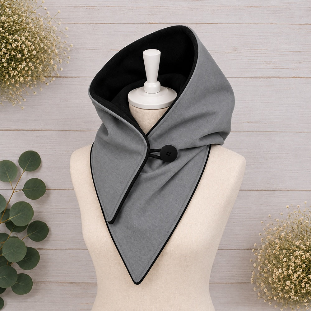Softshell Kapuzenschal mit Fleece – winddicht & wasserabweisend