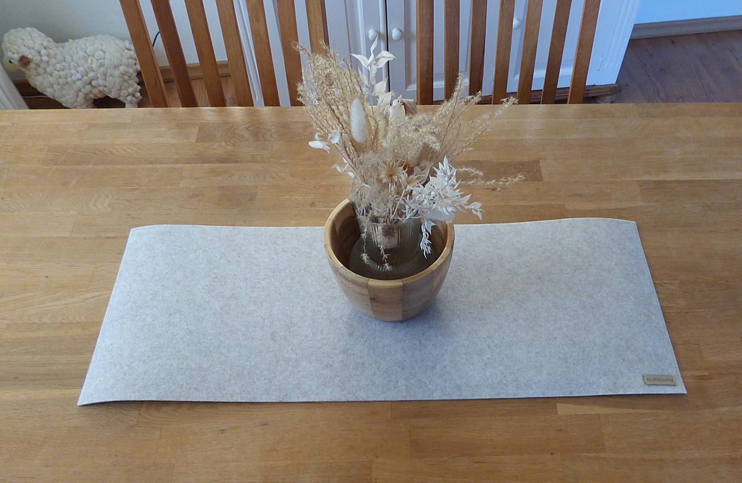 Tischläufer VIOLAN Filz, Farbauswahl, Größenauswahl