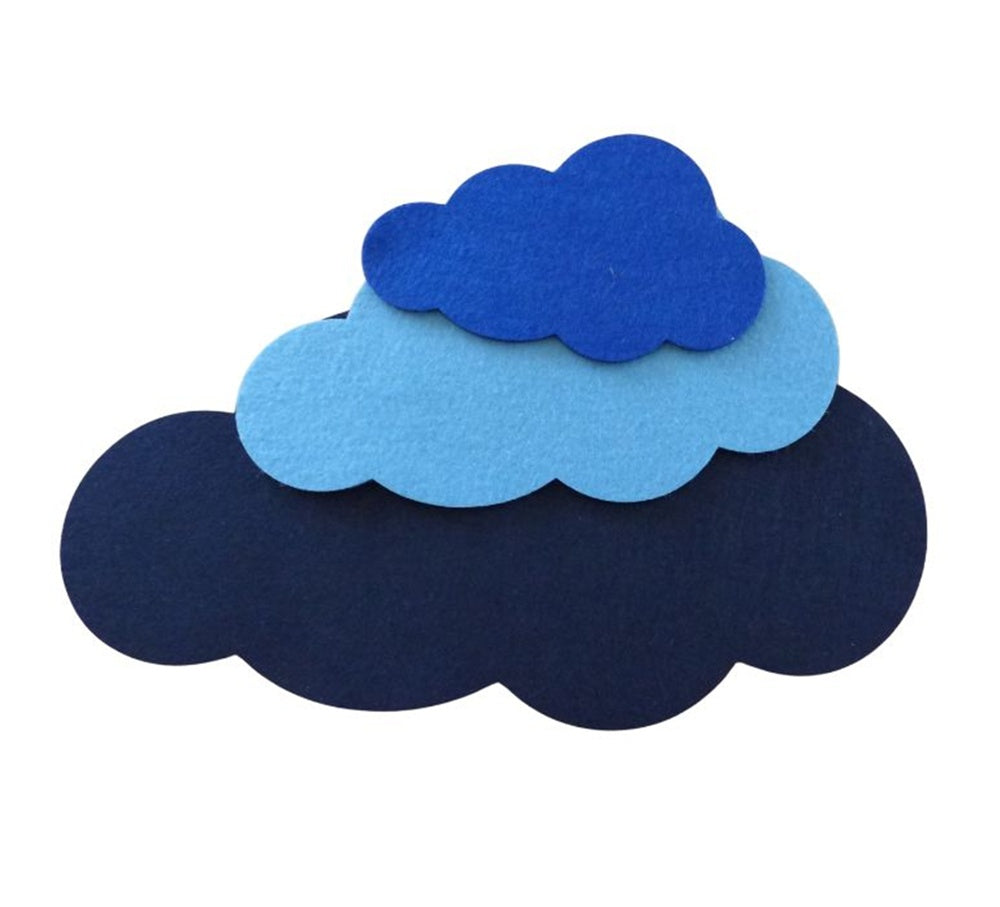 Filzuntersetzer Wolke, Auswahl Größe und Farbe