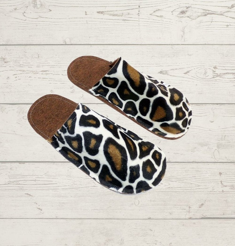 Filzpantoffel, Fellimitat, Giraffe