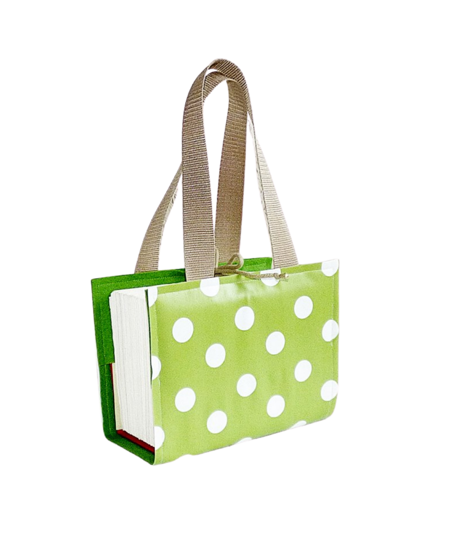 Gesetztasche, Schönfelder, Wachstuch, Wollfilz