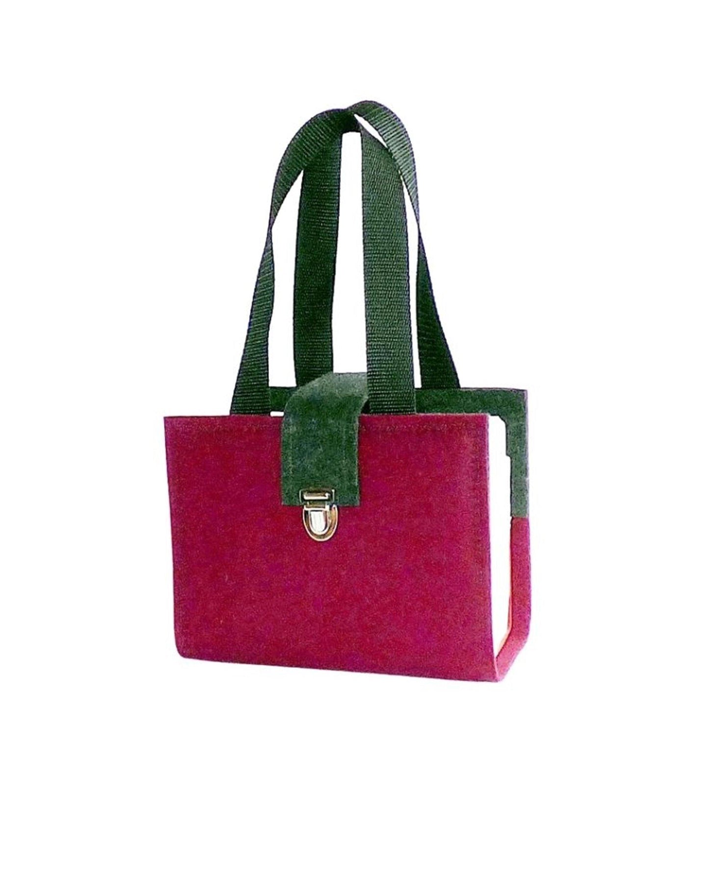 Gesetztasche, Wollfilz