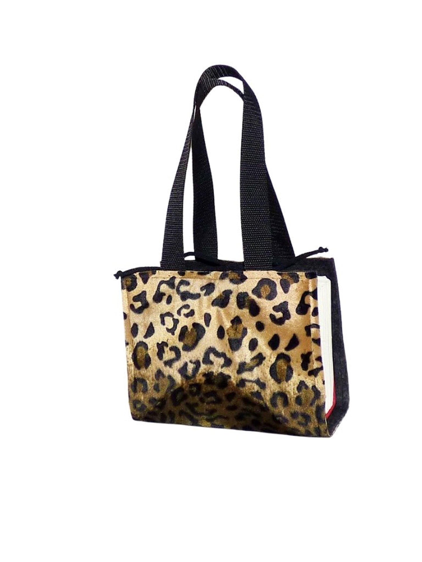 Gesetztasche, Wollfilz, Fellimitat