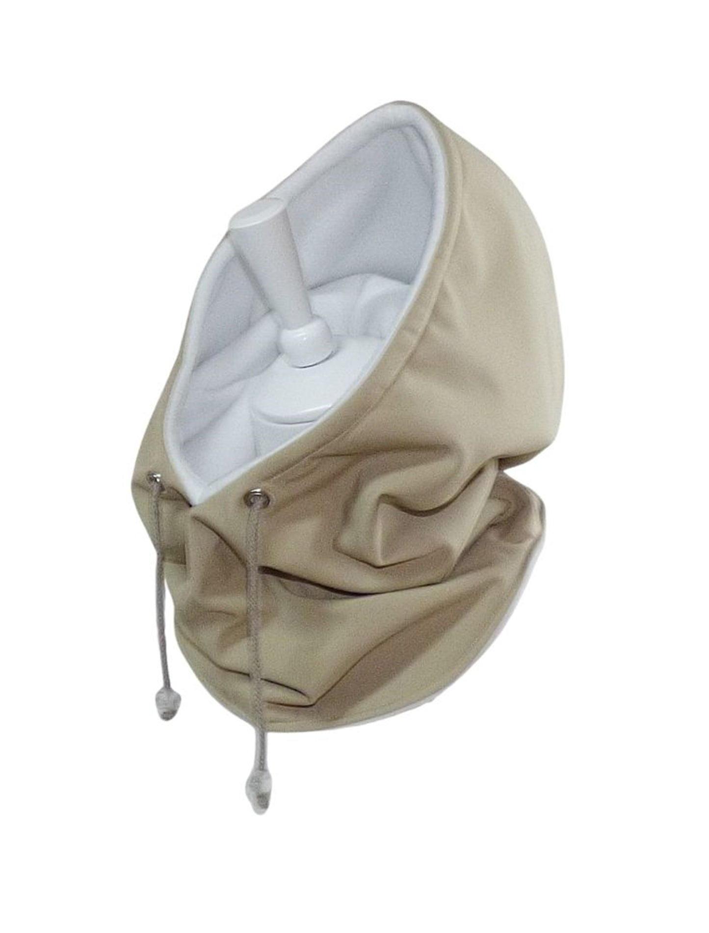 Kapuzenloop Softshell wasserdicht beige creme