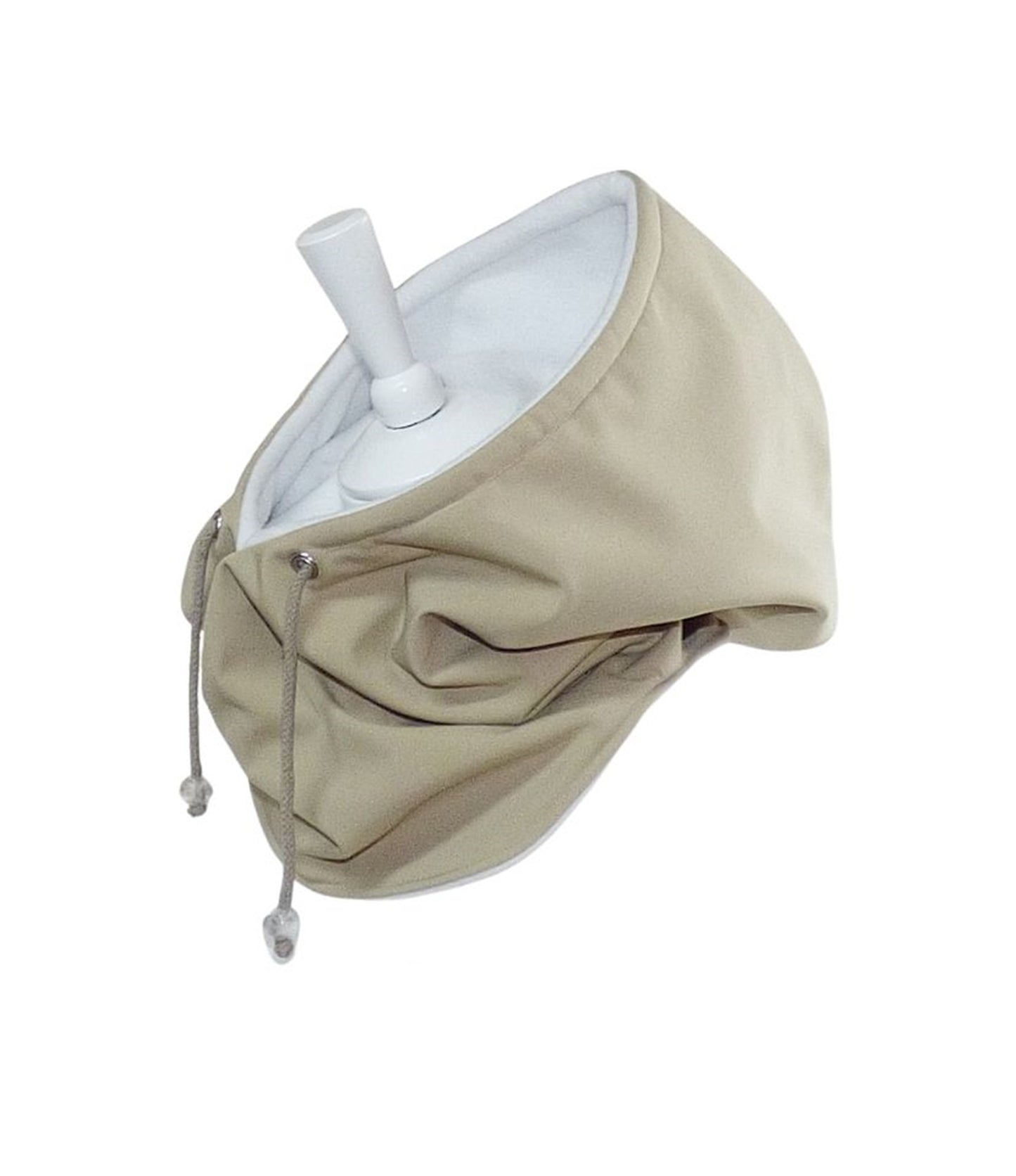 Kapuzenloop Softshell wasserdicht beige creme