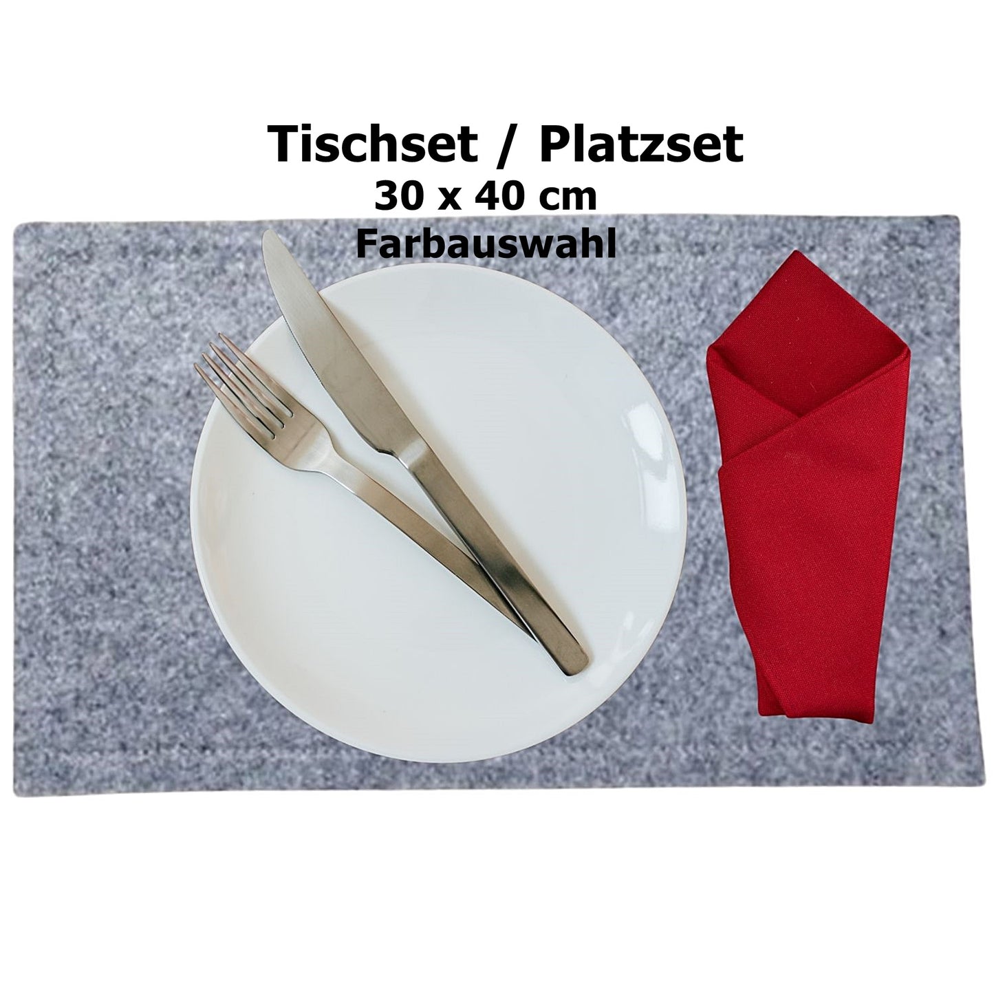 Tischset Platzset Tischunterlage Filz