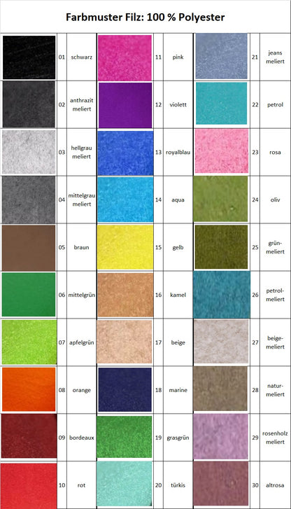 Filz-Schreibtischunterlage – 45x40-70 cm - stilvoller Schutz & mehr Komfort für deinen Arbeitsplatz