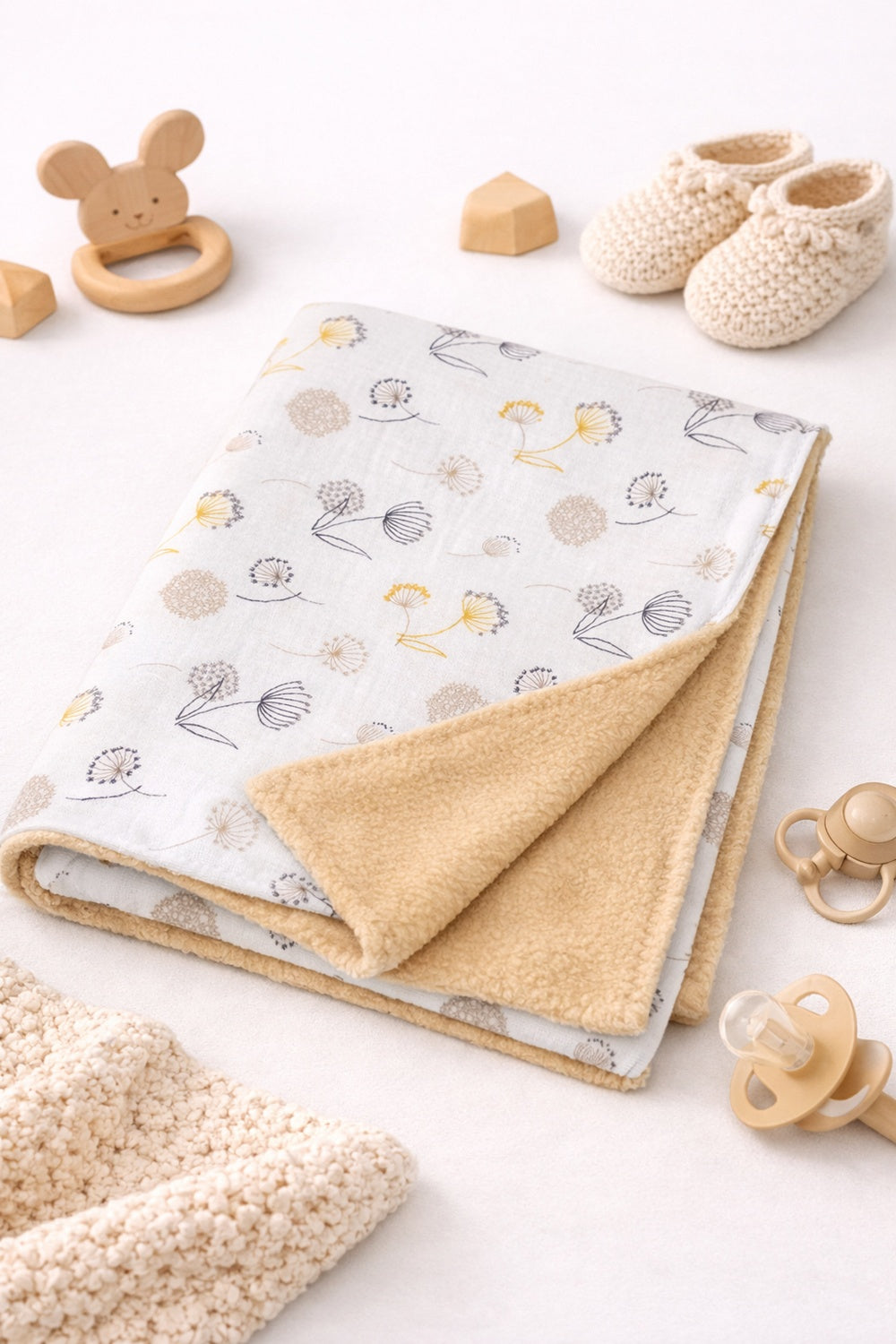 Baumwoll Musselin Babydecke 70x100 cm 