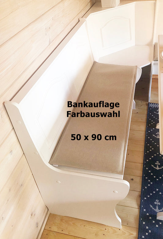 Bankauflage Filz, 50 x 90 cm Farbauswahl