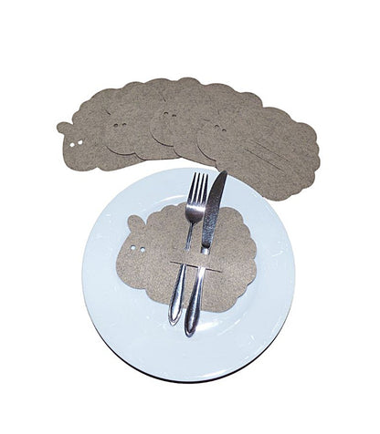 Filzuntersetzer Schaf – Natürlich, charmant & handgefertigt für Dein Zuhause