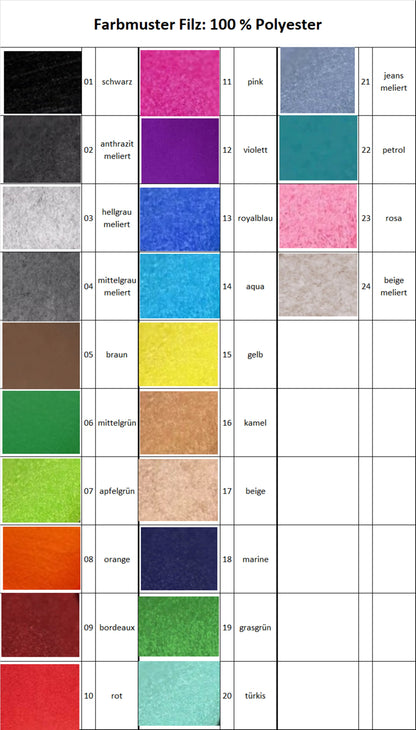 Herdabdeckung aus Filz – stilvoller Kochfeldschutz & praktische zusätzliche Arbeitsfläche