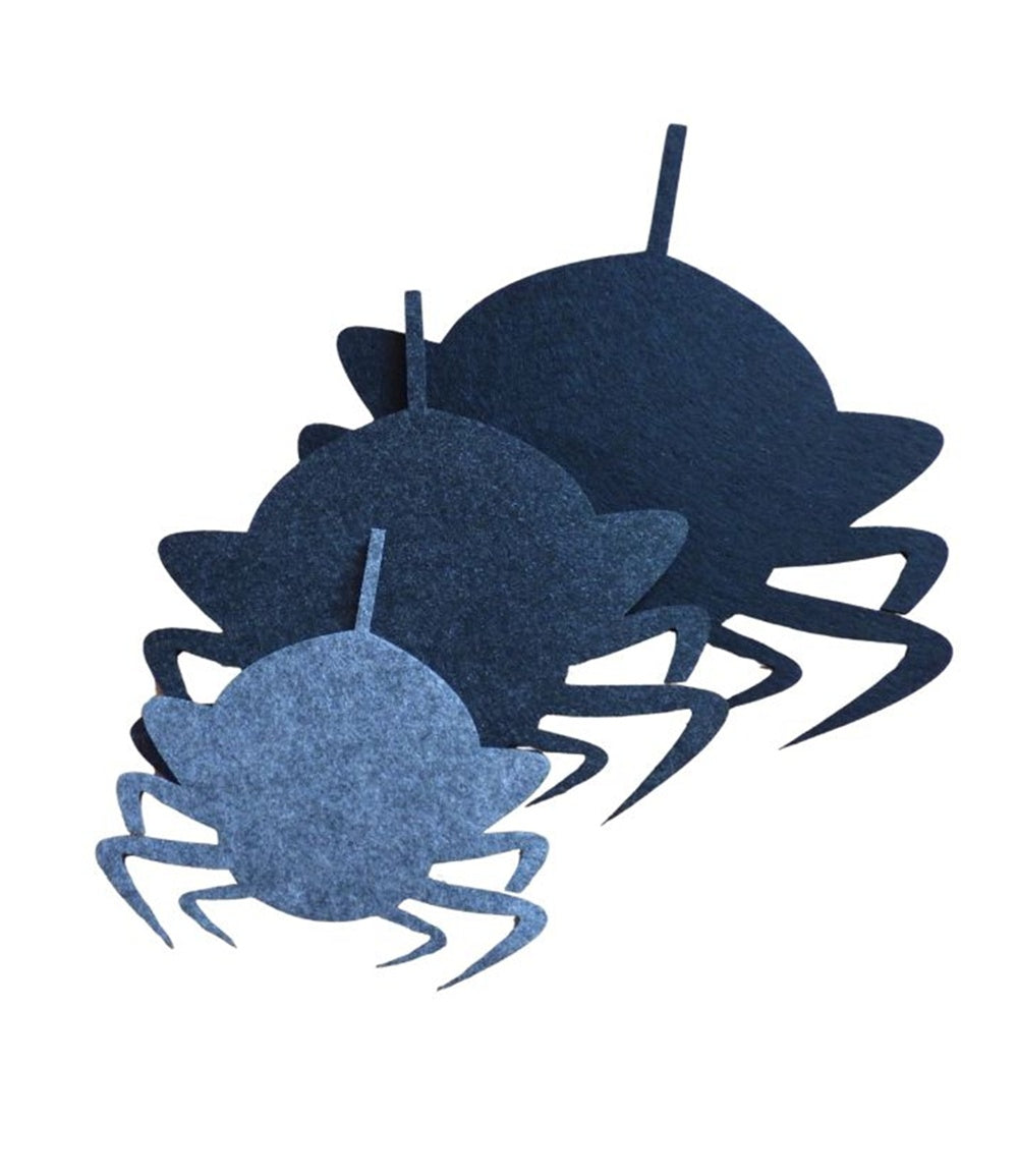 Filzuntersetzer Spinne Auswahl Größe und Farbe