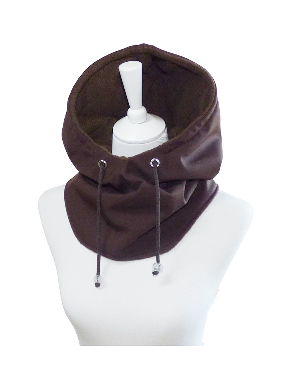 Kapuzenloop aus Softshell – warm, wetterfest & kuschelig, mit oder ohne Tunnelzug