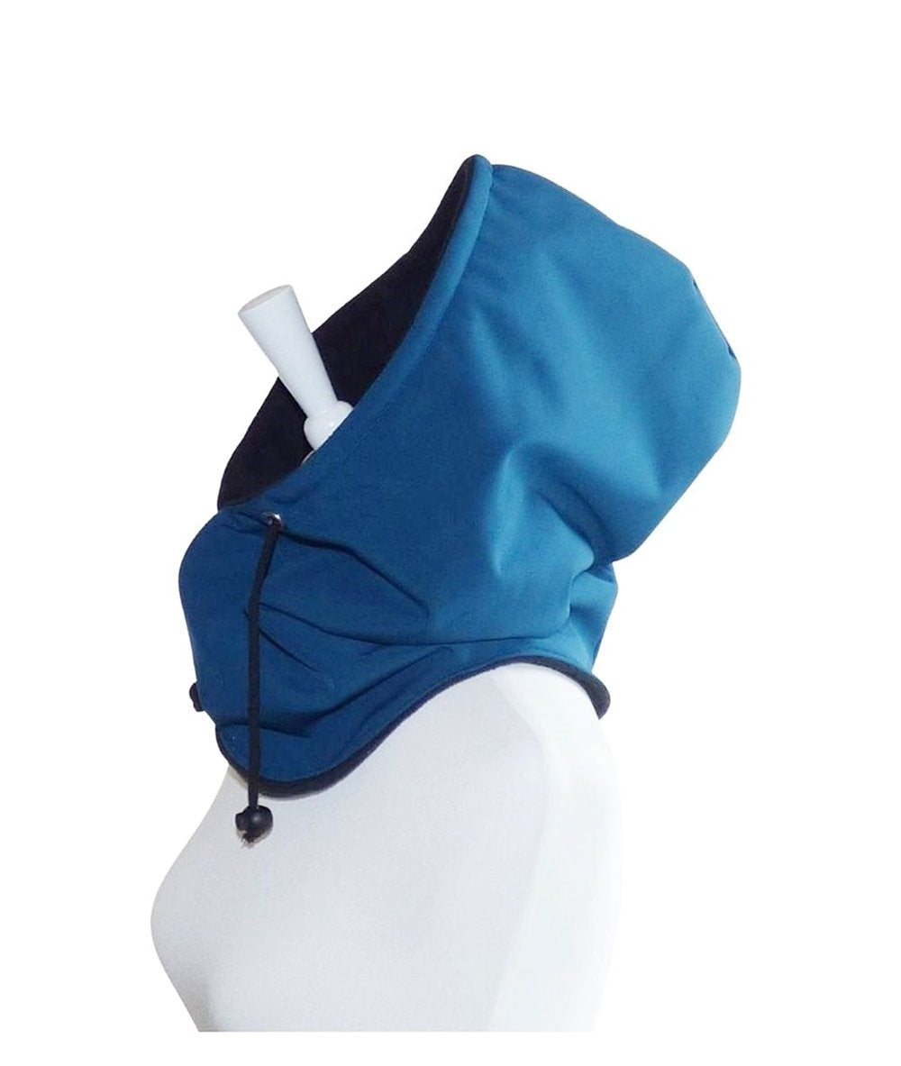 Kapuzenloop aus Softshell – warm, wetterfest & kuschelig, mit oder ohne Tunnelzug