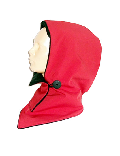 Kapuzenschal, Softshell, rot 