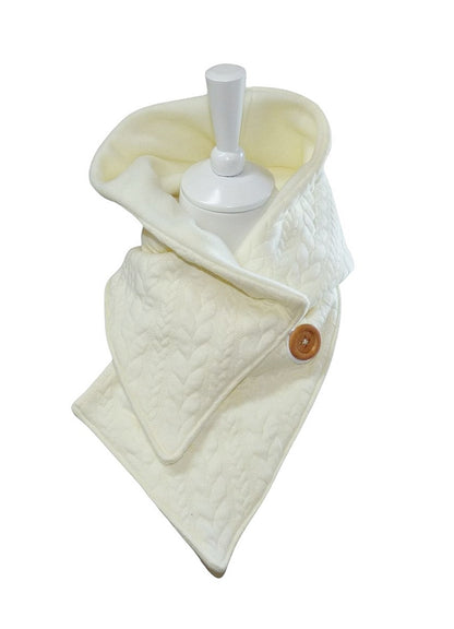 Kapuzenschal Zopf Jacquard – dein handgefertigtes, kuscheliges Lieblingsstück