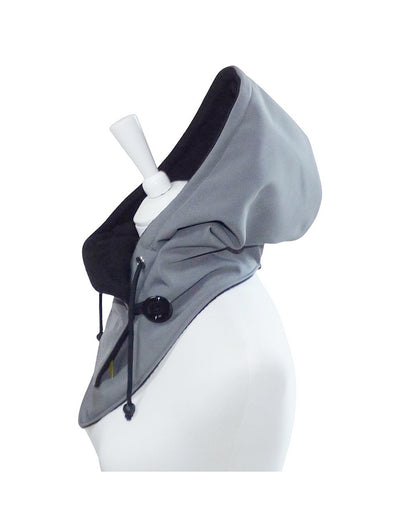 Kapuzenschal aus Softshell – stylisch warm und wetterfest in vielen Farben