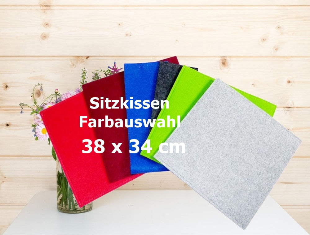 Sitzkissen Filz, 38x34 cm
