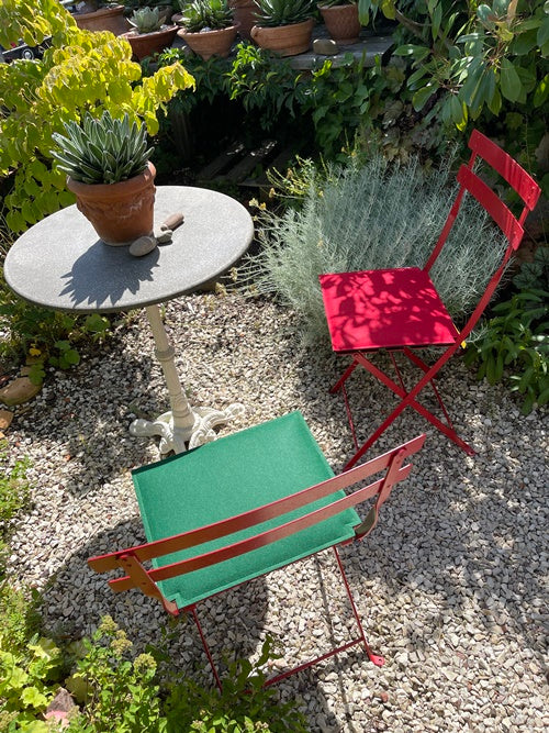 Felt seat cushion, 30x35 cm