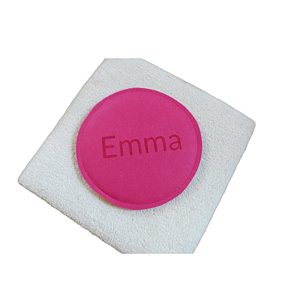 Sitzkissen Filz, Ø 25 cm mit Lasergravur