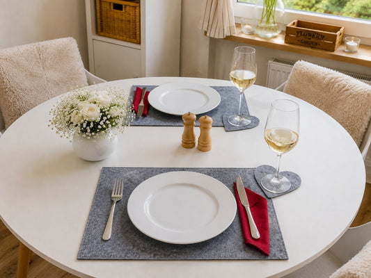 und pflegeleichtes Platzset