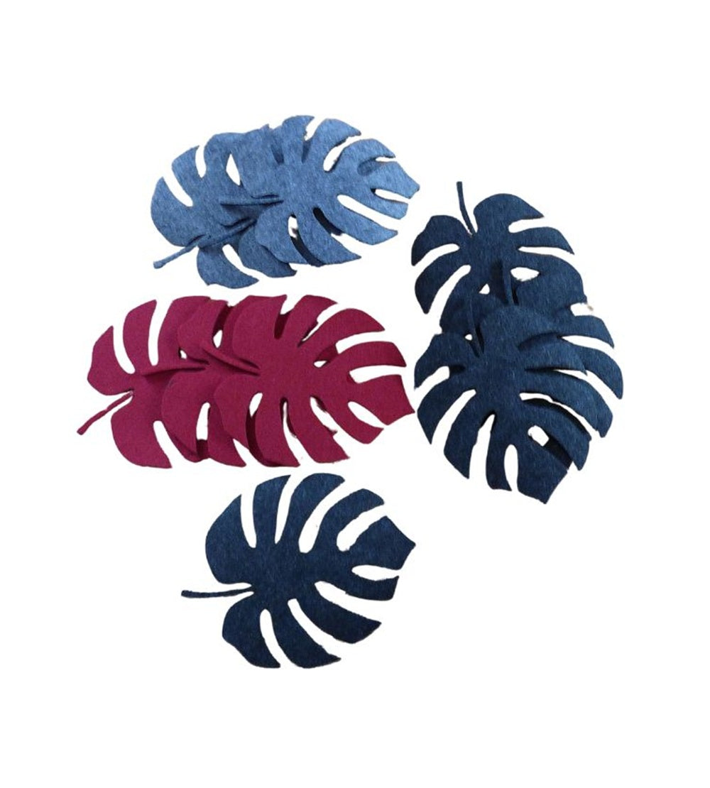 Filzuntersetzer Blatt, 17,5x14 cm