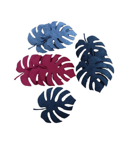 Filzuntersetzer Blatt, 17,5x14 cm