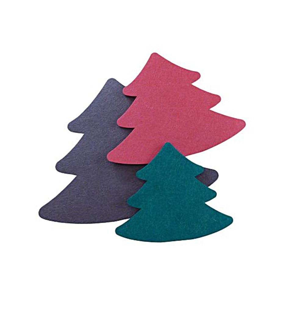 Filzuntersetzer, Tischset Tannenbaum, Auswahl Größe und Farbe