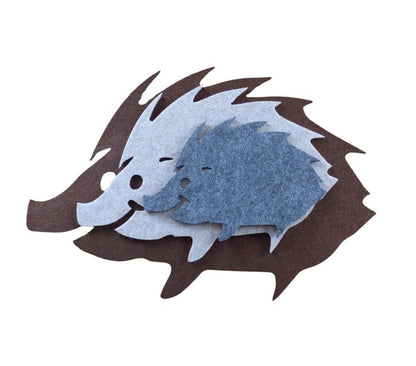 Filzuntersetzer Igel, Auswahl Größe und Farbe