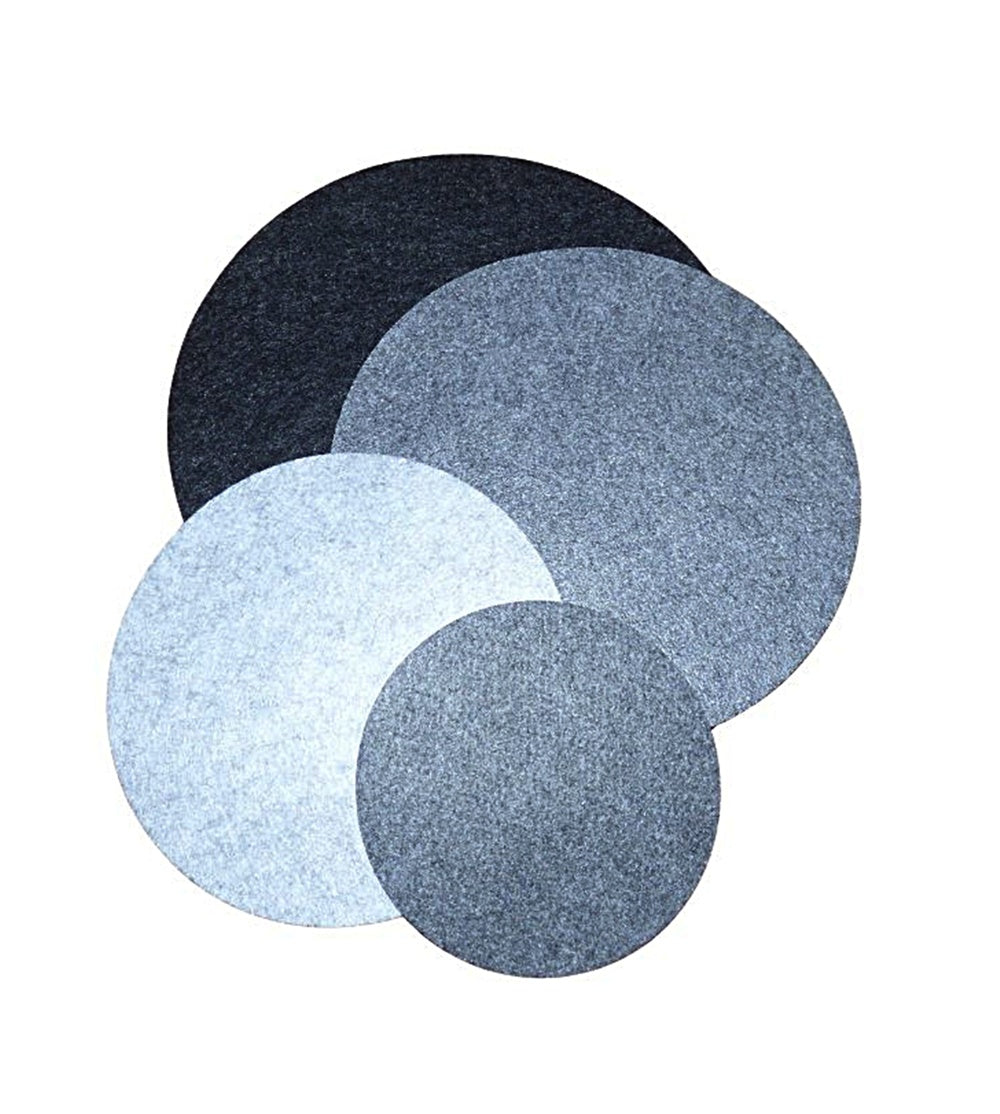 Filzuntersetzer KREIS, Auswahl Größe und Farbe 