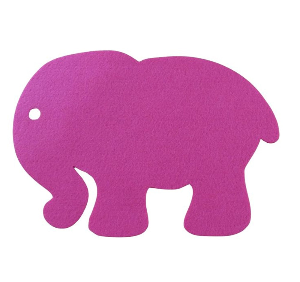 Filzuntersetzer Elefant Auswahl Größe und Farbe