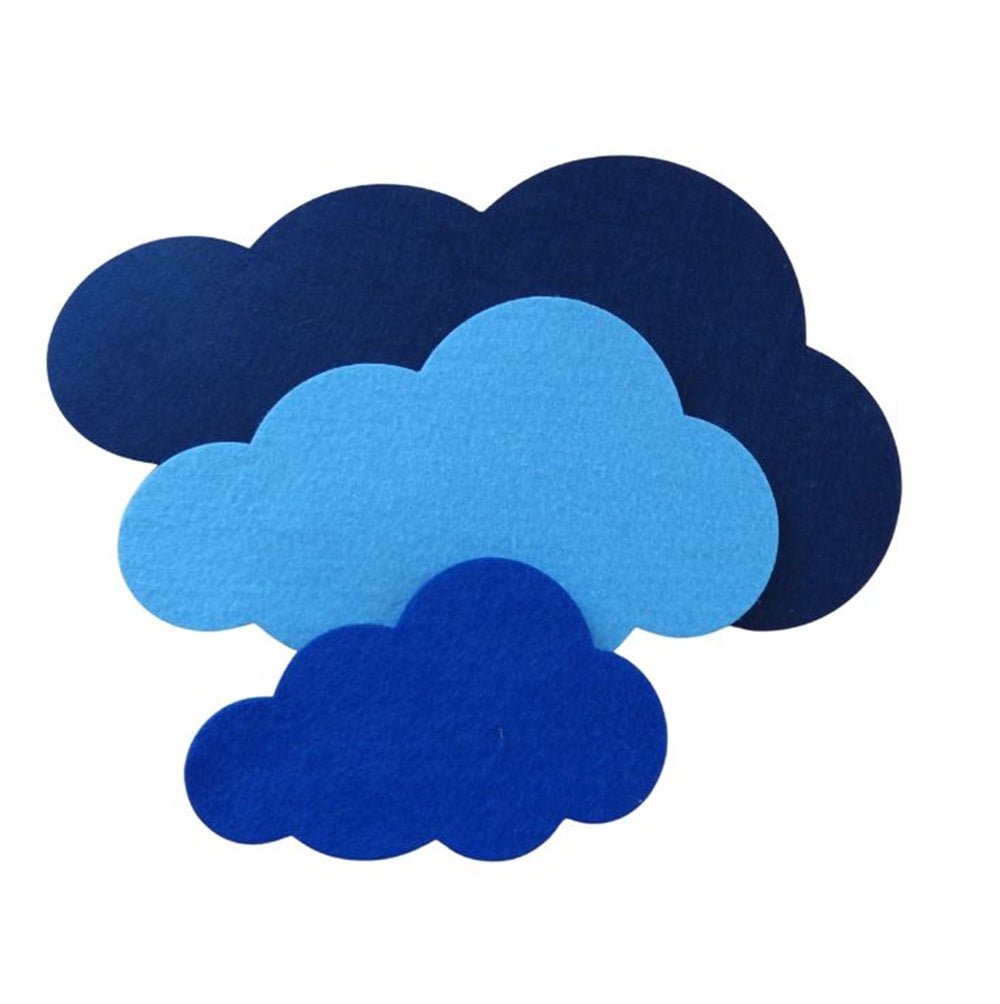 Filzuntersetzer Wolke, Auswahl Größe und Farbe