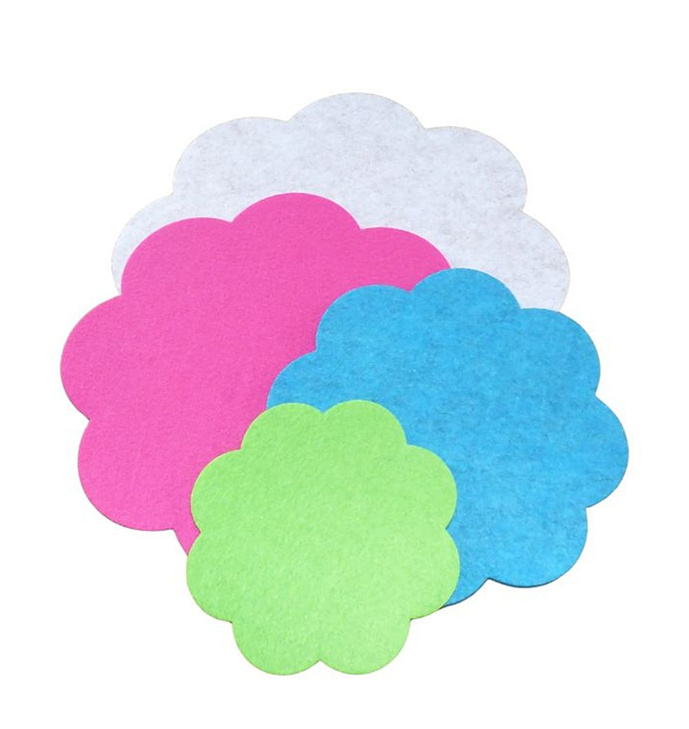 Filzuntersetzer Blume Auswahl Größe und Farbe