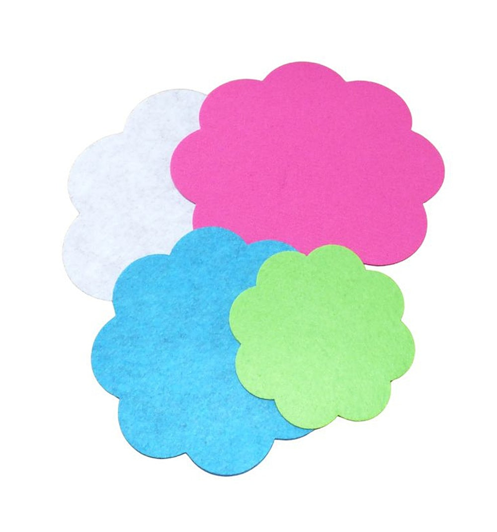 Filzuntersetzer Blume Auswahl Größe und Farbe