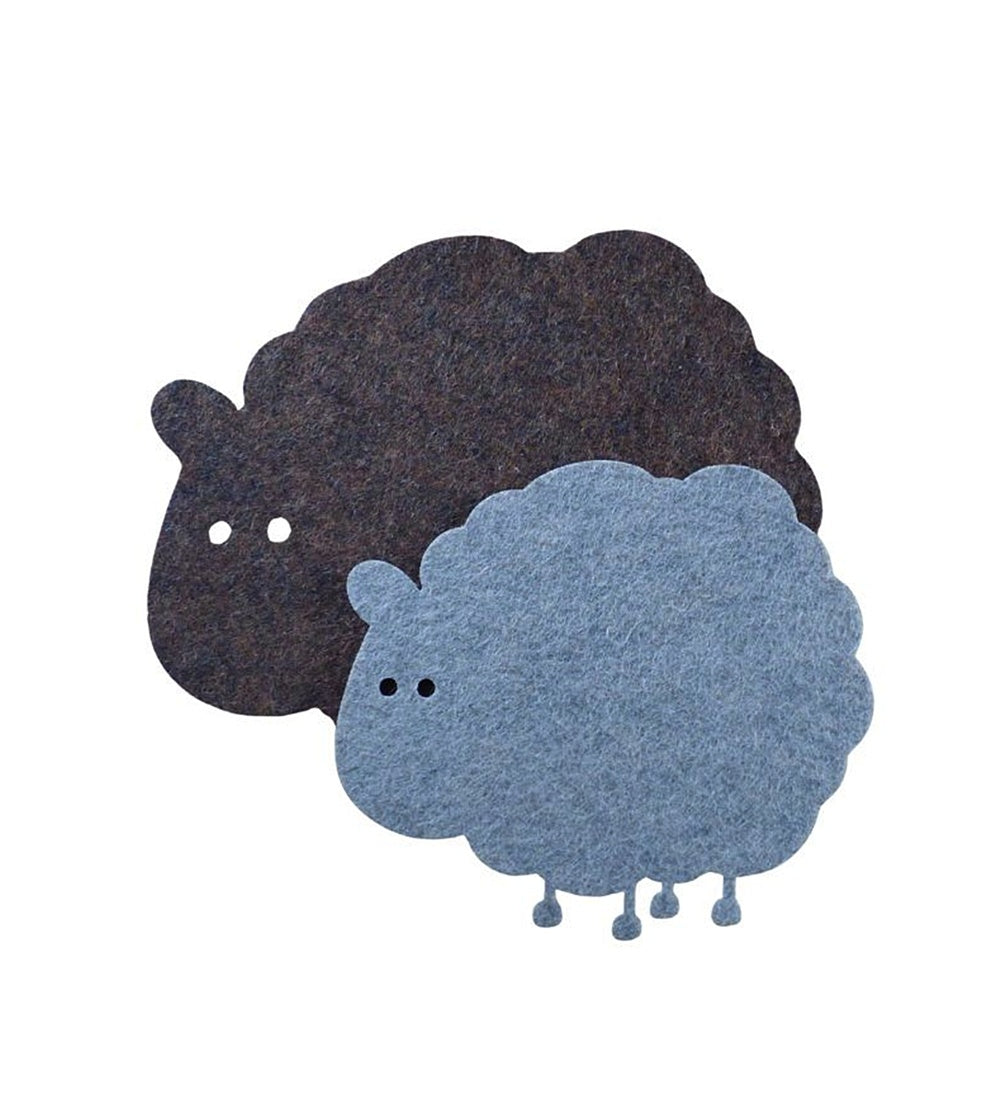 Filzuntersetzer Schaf, 4 Größen, 31 Größen