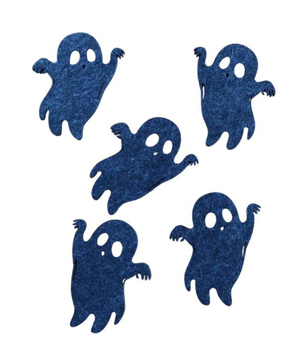 Filzuntersetzer Spinne, Fledermaus oder Geist – Halloween-Motive