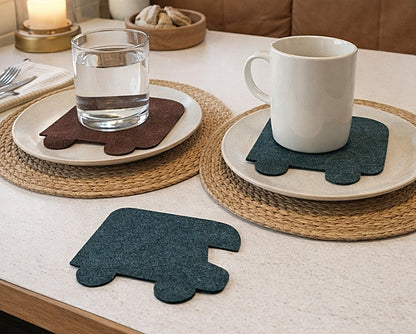 Filz Untersetzer Wohnmobil 