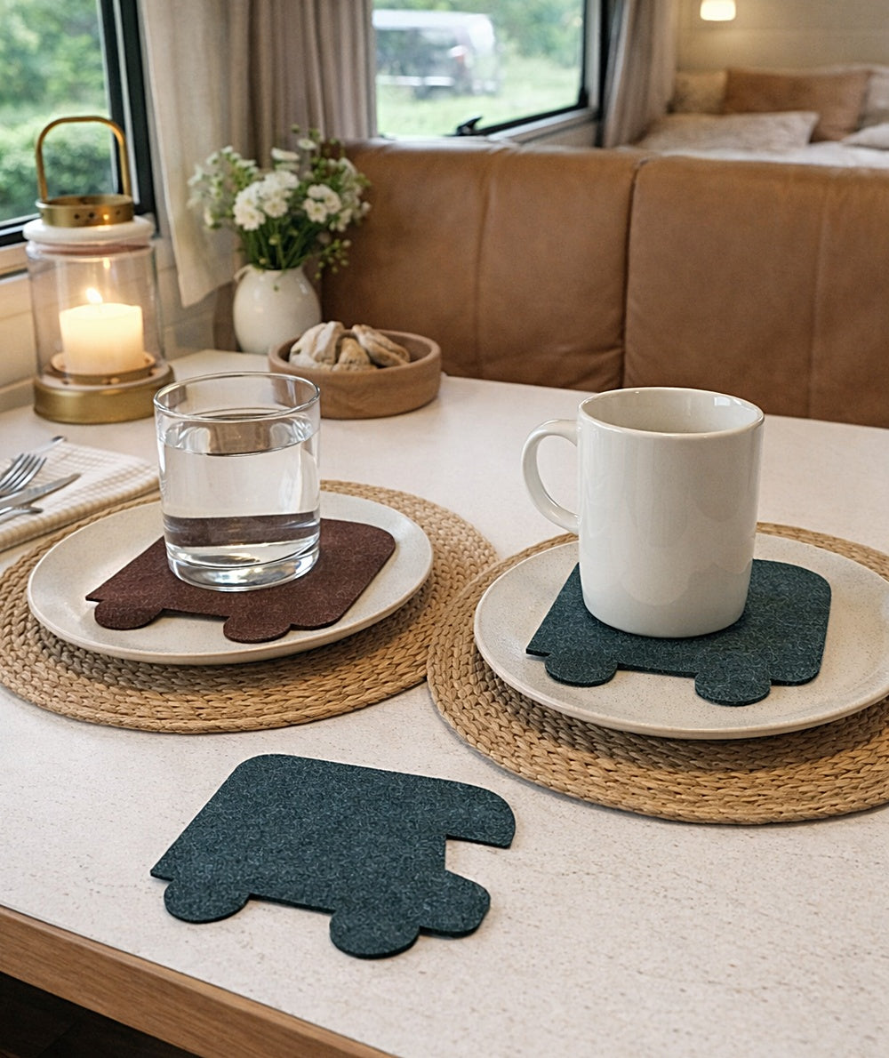 Filz Untersetzer Wohnmobil 