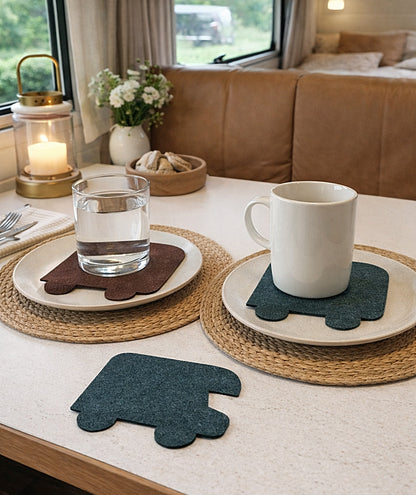 Filz Untersetzer Wohnmobil 