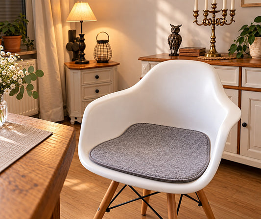 Handgefertigte Filz-Sitzauflage 40,5 × 36,5 cm cm passend für Eames Side Chair