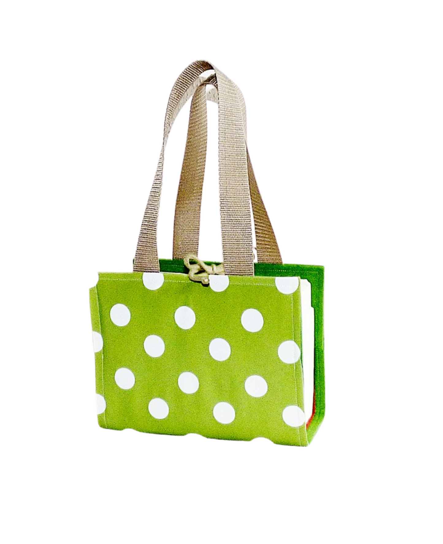 Gesetztasche, Schönfelder, Wachstuch, Wollfilz