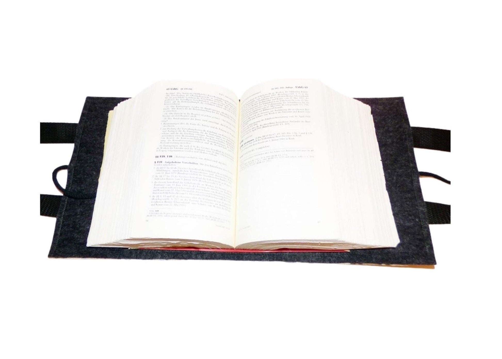 Gesetztasche, Wollfilz, Fellimitat