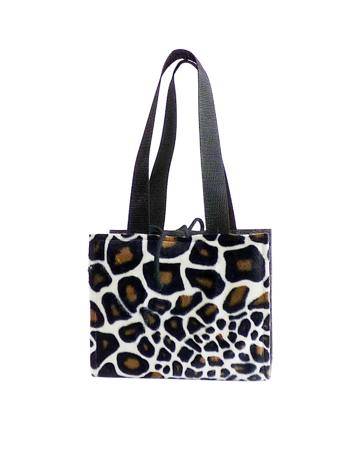 Gesetztasche, Wollfilz, Fellimitat