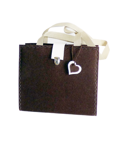 Ordnertasche, Tragetasche, Wollfilz