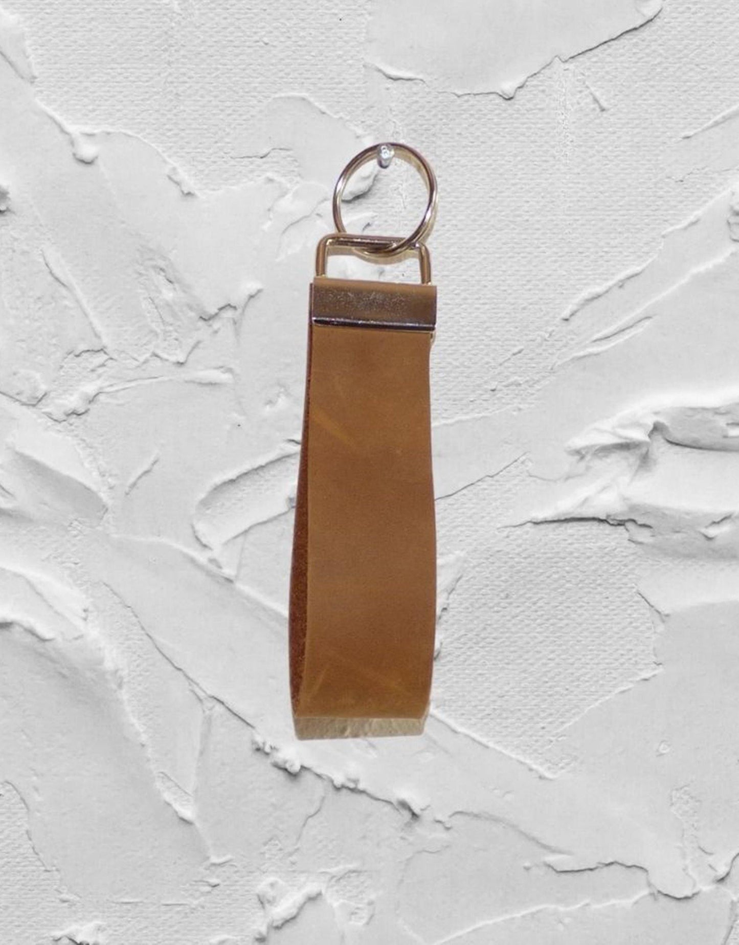 Schlüsselanhänger, Schlüsselband, hellbraun